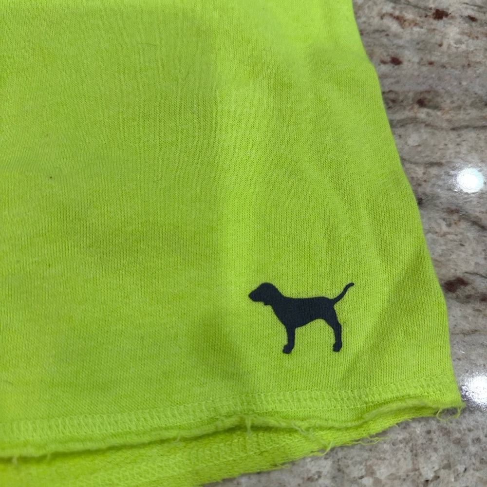 Women's Neon Green Shorts - Picture 6 of 7